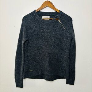 Abercrombie & Fitch Women’s Pullover Sweater Size Extra Small (XS) Dark Gray Y2K